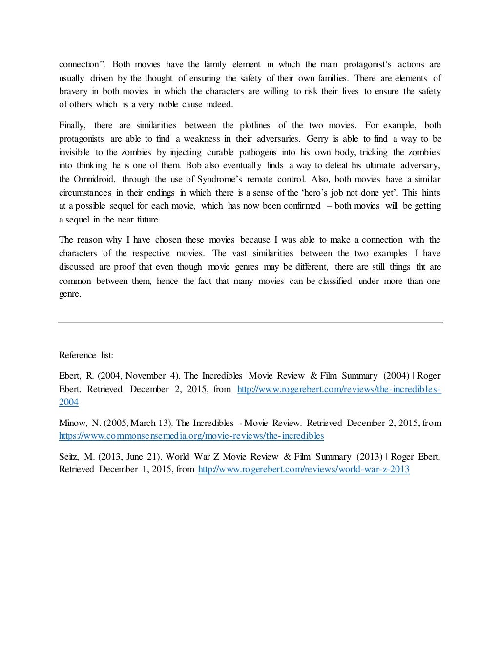 Similarities of books and movies picture