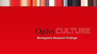Moviegoers Research Findings 1 