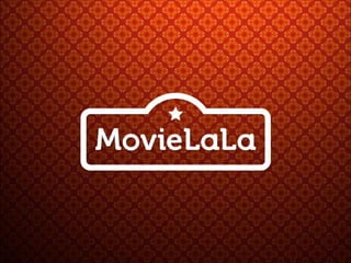MovieLaLa Logo and Identity