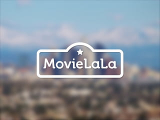 MovieLaLa Logo and Identity