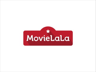 MovieLaLa Logo and Identity