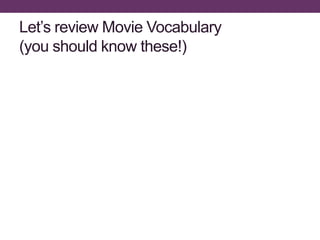 Let's Review Movies