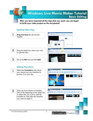 Windows Movie Maker 2010 | PDF