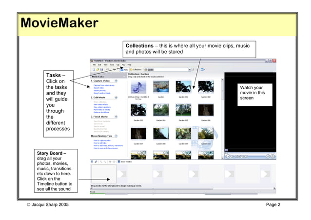 Movie maker notes | PDF