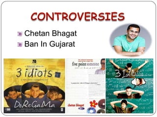Chetan Bhagat
Ban In Gujarat
 