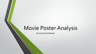 Movie Poster Analysis
By Nicole McClelland

 
