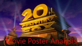 Movie Poster Analysis
 