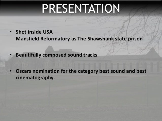 an analysis of the movie the shawshank redemption Shawshank redemption essays in the movie the shawshank redemption, the movie shows how prison life affects prisoners when they. an analysis of the movie the shawshank redemption Shawshank redemption essays in the movie the shawshank redemption, the movie shows how prison life affects prisoners when they.