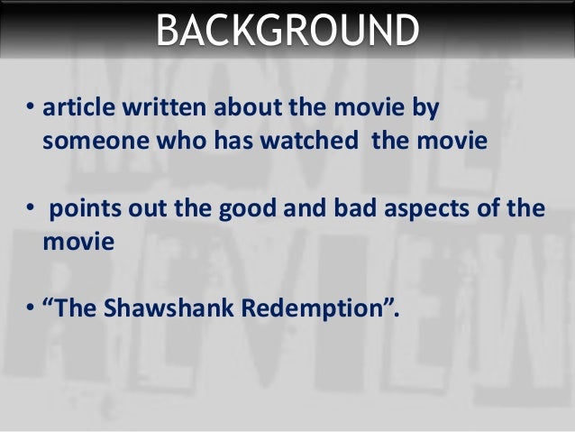 shawshank redemption critical essays Critics consensus: the shawshank redemption is an uplifting, deeply in addition to its oscar nominations and huge critical acclaim, the film. shawshank redemption critical essays Critics consensus: the shawshank redemption is an uplifting, deeply in addition to its oscar nominations and huge critical acclaim, the film.