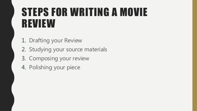 Academic movie review