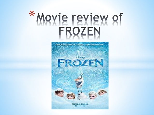 movie review of frozen