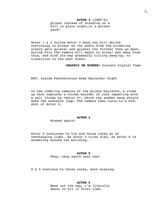 Movie script corrected | PDF