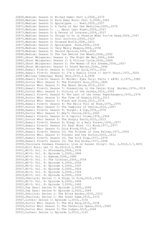 Movies dataset for pig