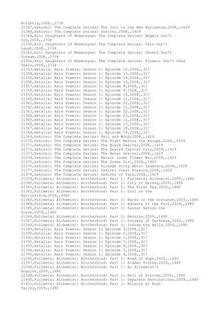 Movies dataset for pig