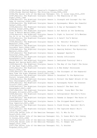 Movies dataset for pig