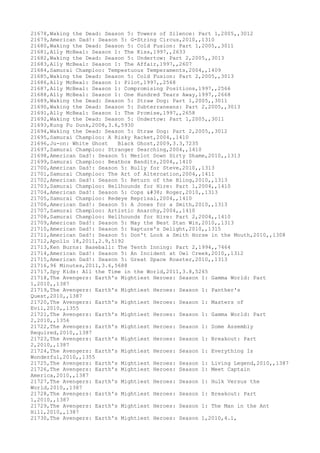 Movies dataset for pig