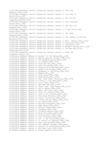 Movies dataset for pig