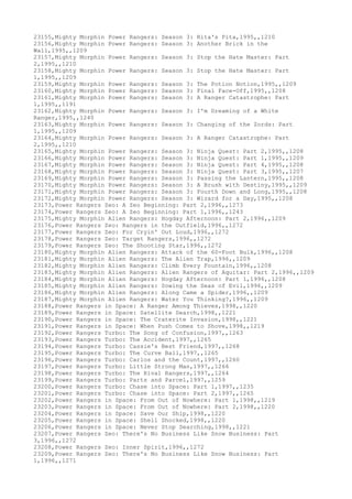 Movies dataset for pig