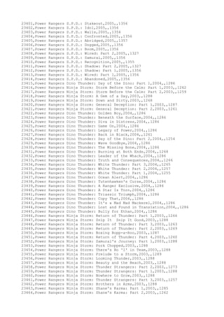 Movies dataset for pig