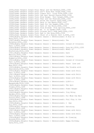 Movies dataset for pig