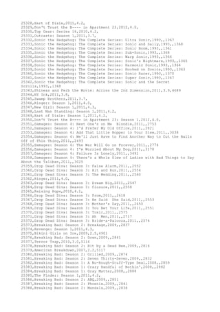 Movies dataset for pig
