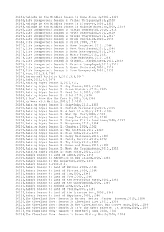 Movies dataset for pig