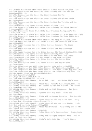 Movies dataset for pig