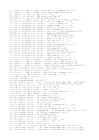 Movies dataset for pig