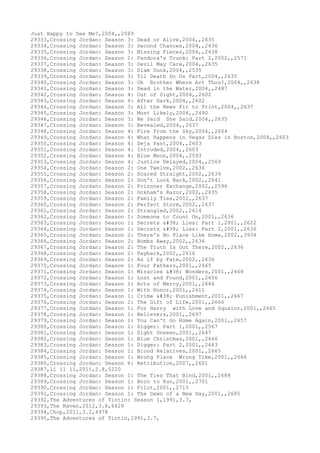 Movies dataset for pig