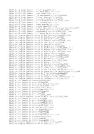 Movies dataset for pig