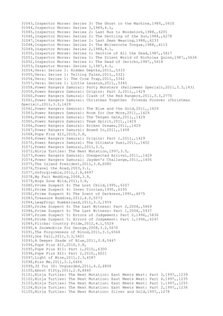 Movies dataset for pig
