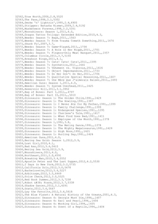 Movies dataset for pig