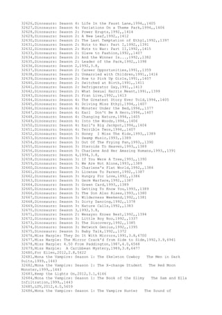 Movies dataset for pig