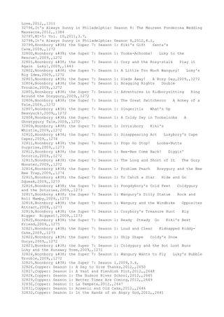 Movies dataset for pig