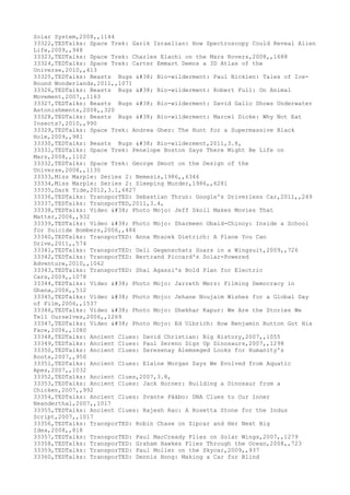 Movies dataset for pig