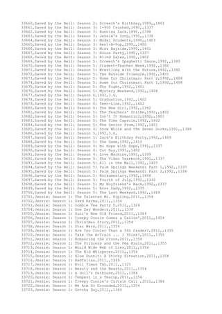 Movies dataset for pig
