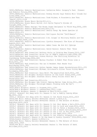 Movies dataset for pig