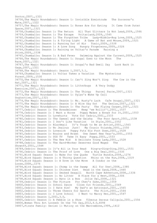 Movies dataset for pig