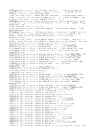 Movies dataset for pig