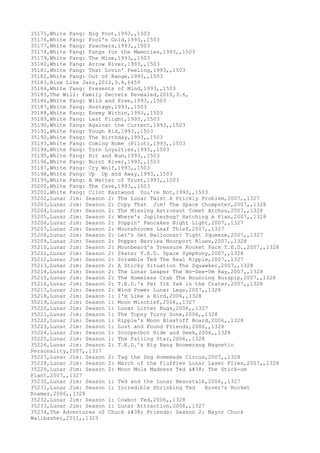 Movies dataset for pig