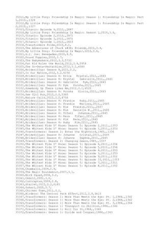 Movies dataset for pig