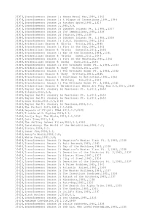 Movies dataset for pig