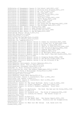 Movies dataset for pig