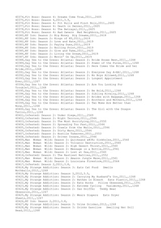 Movies dataset for pig