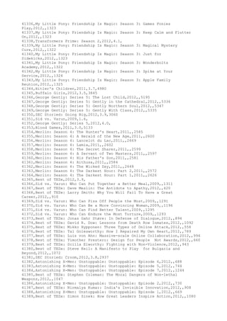 Movies dataset for pig