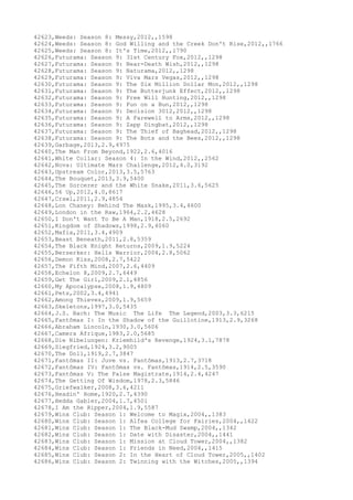 Movies dataset for pig