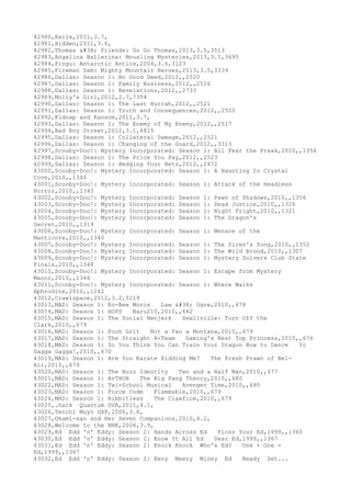 Movies dataset for pig
