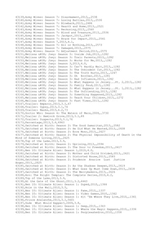 Movies dataset for pig