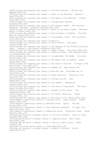Movies dataset for pig