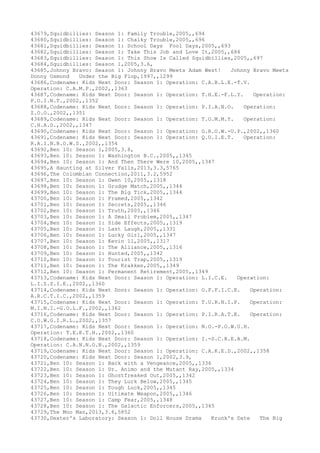 Movies dataset for pig
